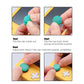 Thumb Grips for Nintendo Switch Lite, Joystick Caps for Nintendo Switch Lite - Turquoise - ECHZOVE