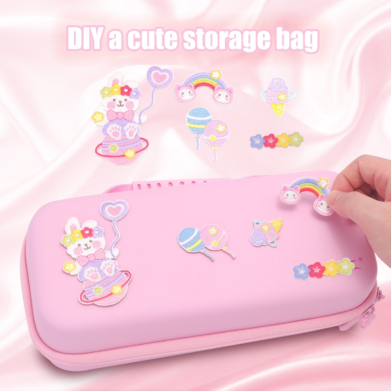 nintendo switch accessories pink oled