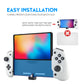 Switch OLED Accessories, Switch OLED Grip Controller with 6-Axis Gyro, Mapping, Vibration, Programmable Buttons and Additional Joysticks - ECHZOVE