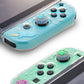 Switch Glitter Case, Switch Cute Case with Tempered Glass Screen Protector and Thumb Grip Caps - Rocket - ECHZOVE