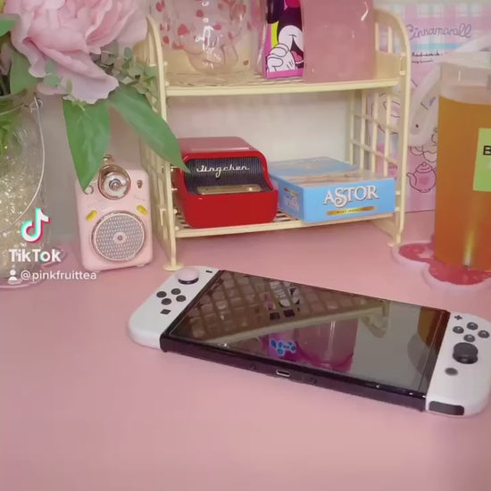 nintendo switch flower case