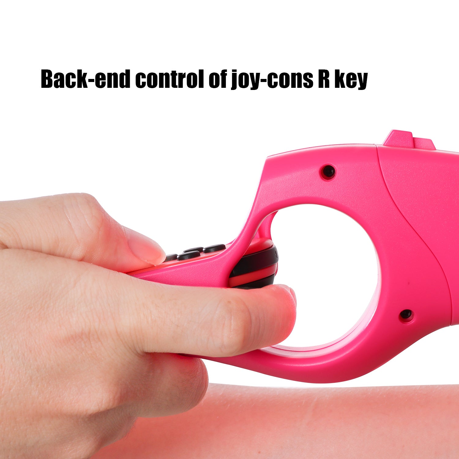 HEATFUN Game Gun Controller Compatible with Nintendo Switch Shooting Games Wolfenstein 2: The New Colossus, Big Buck Hunter Arcade - Nintendo Switch and Other Shooting Games - Pink (1 Pack) - ECHZOVE
