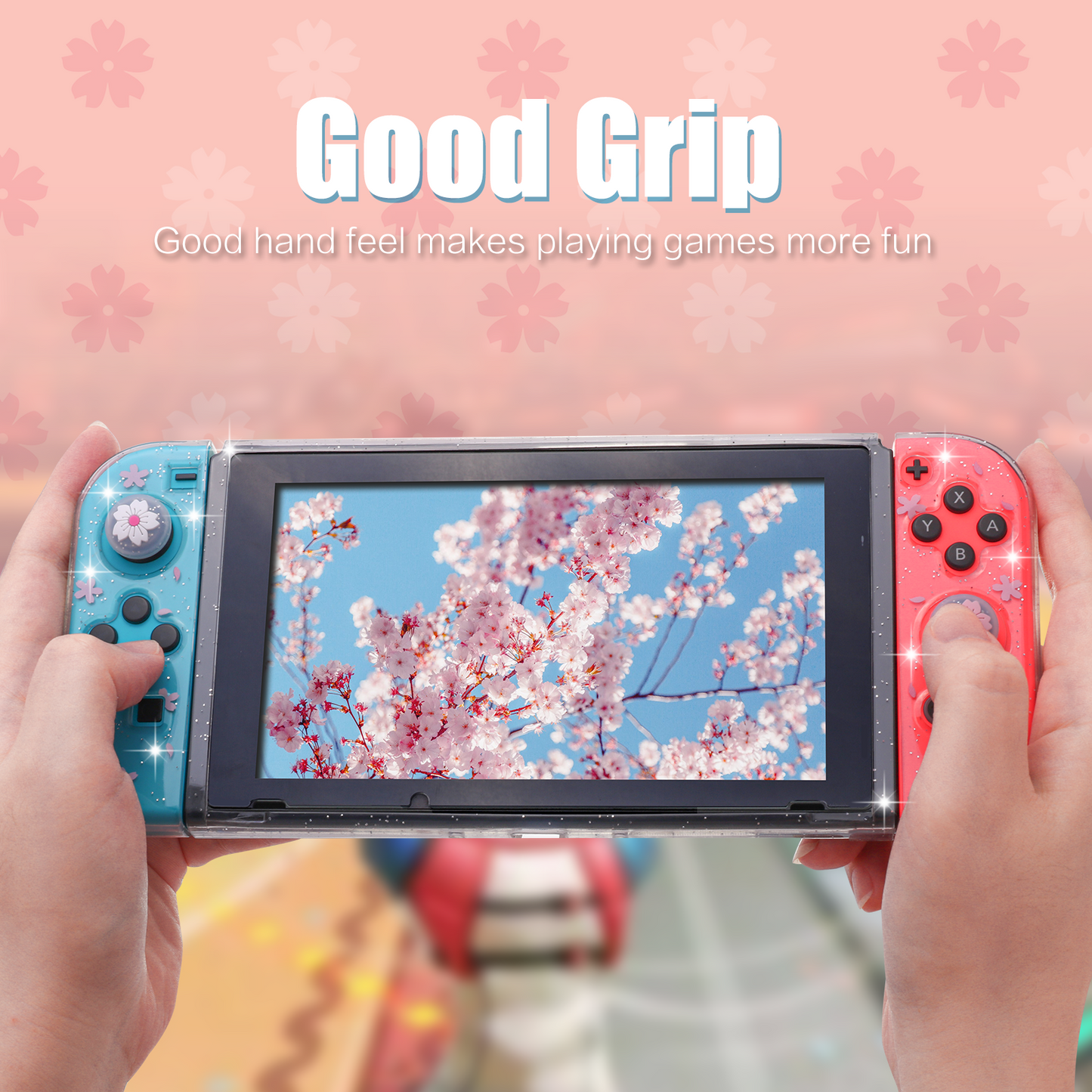 nintendo switch flower cover