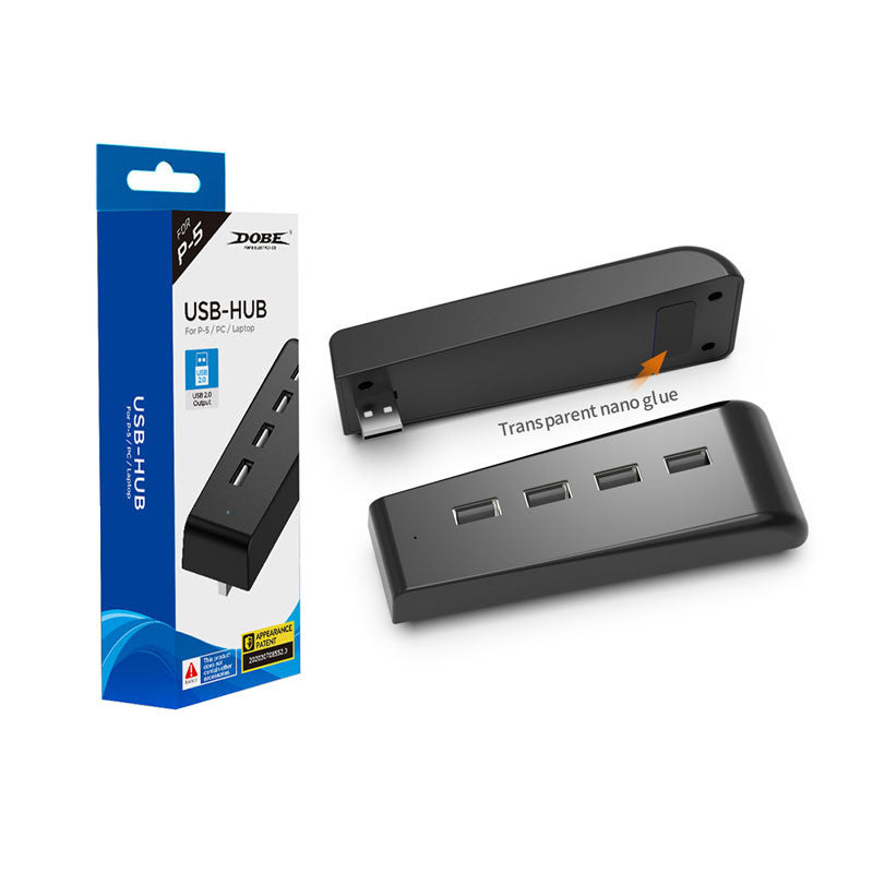 PS5 USB HUB, USB HUB Adapter for PS5, 4 Port USB Hub for PS5 - ECHZOVE