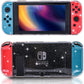 Switch Glitter Case, Switch Protective Case with Tempered Glass Screen Protector and Thumb Grip Caps - Black
