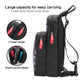 Bag for Nintendo Switch, Durable Shoulder Bag for Nintendo Switch and Nintendo Switch Accessories - Black - ECHZOVE