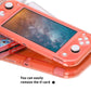Clear Coral Case for Nintendo Switch lite, Coral Grip Case for Nintendo Switch lite - ECHZOVE