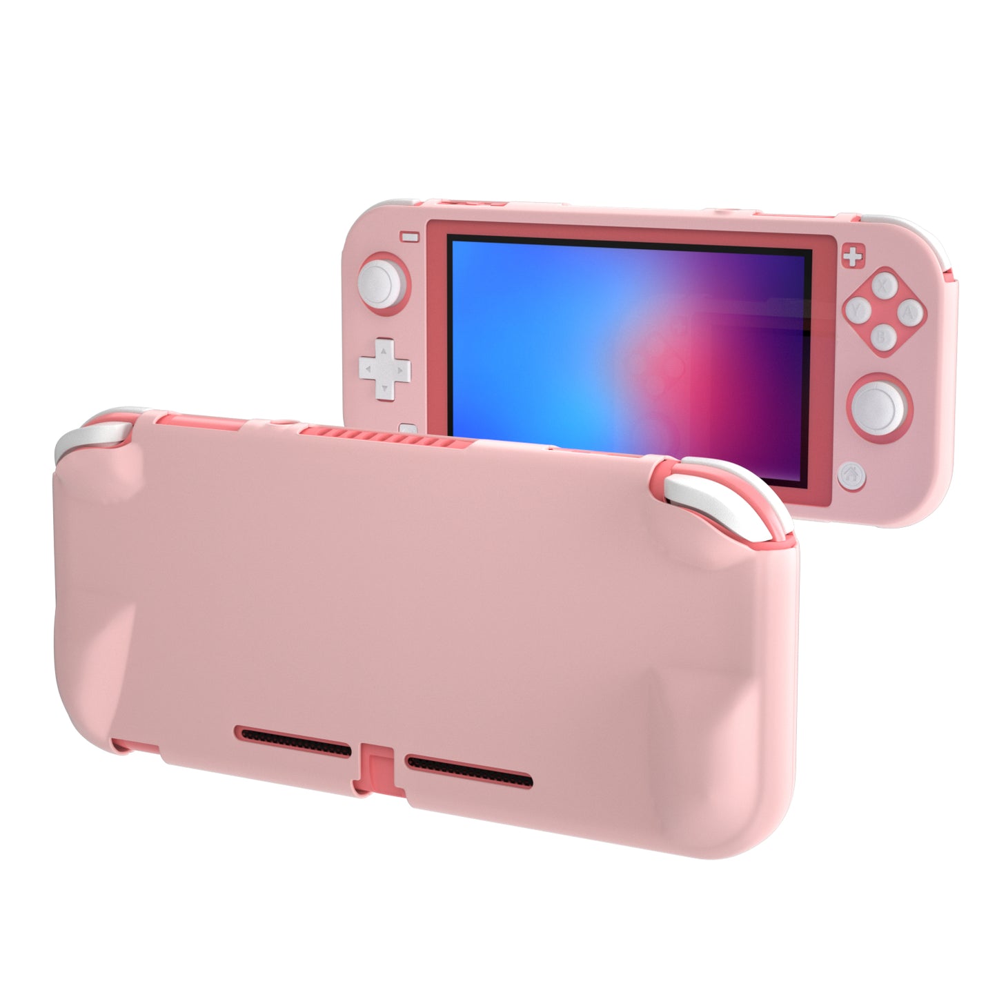 Comfort Grip Case for Nintendo Switch lite, Hard Case for Nintendo Switch lite - Turquoise - ECHZOVE