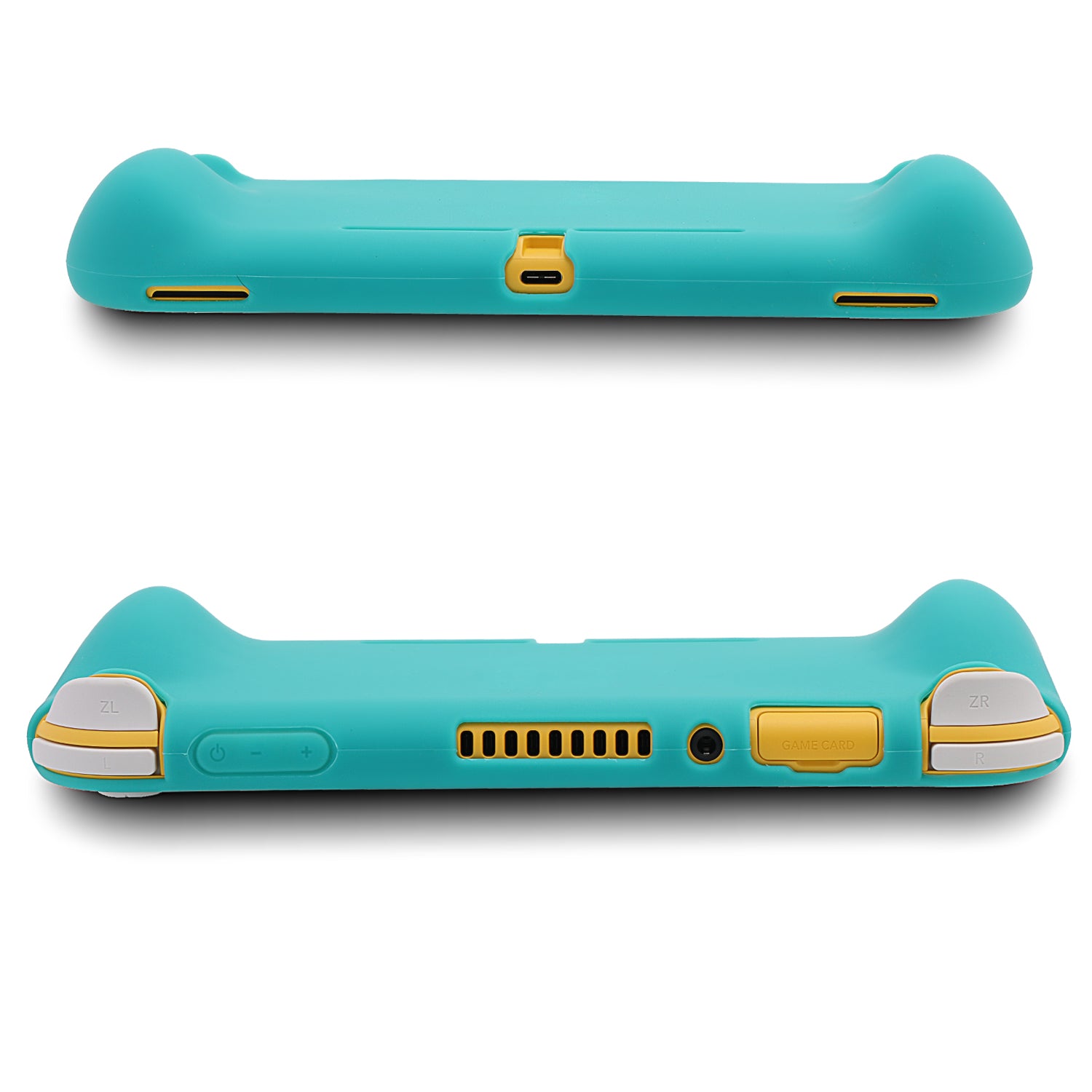 Grip Case for Nintendo Switch Lite, Silicone Case for Nintendo Switch Lite - Turquoise - ECHZOVE