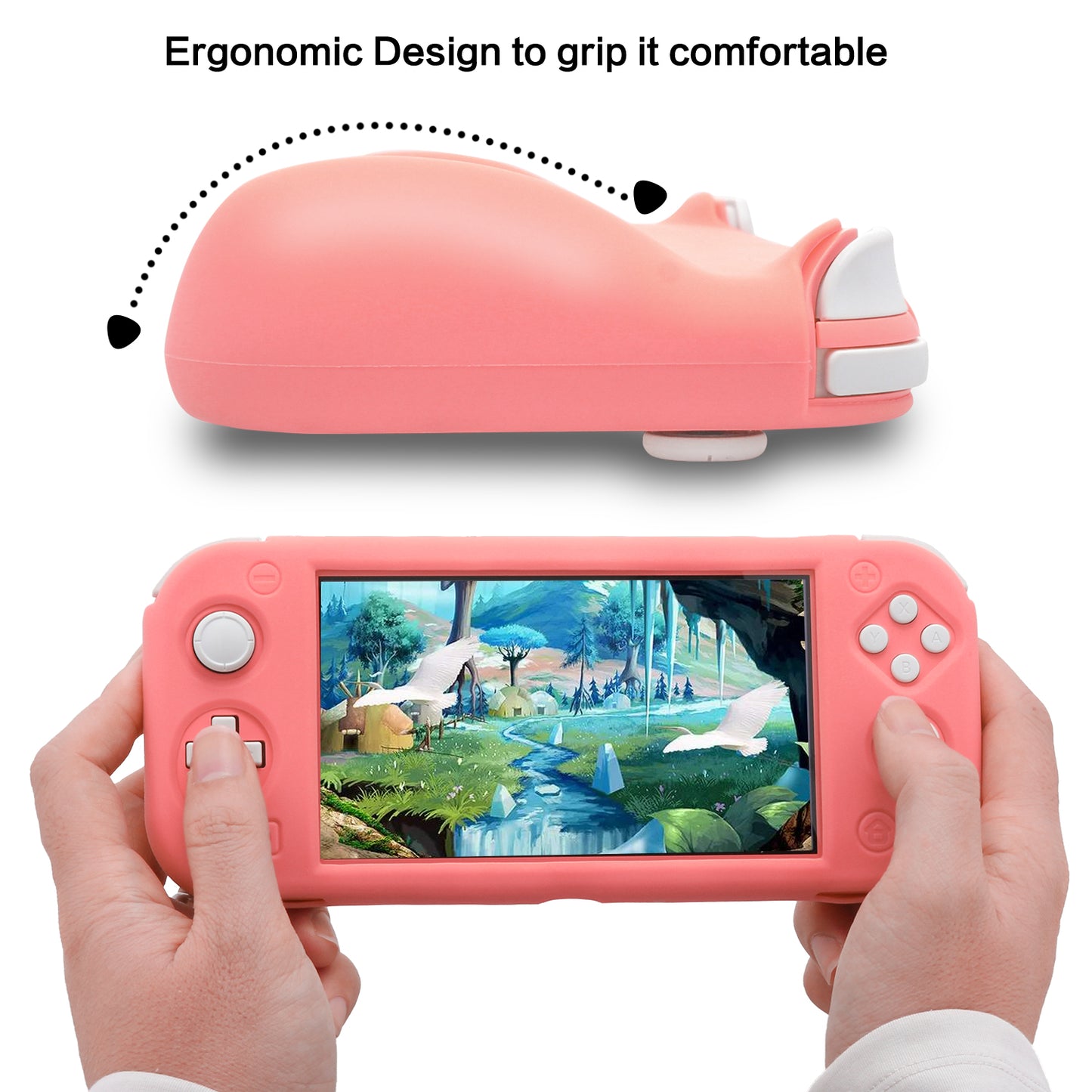 nintendo switch lite grip case