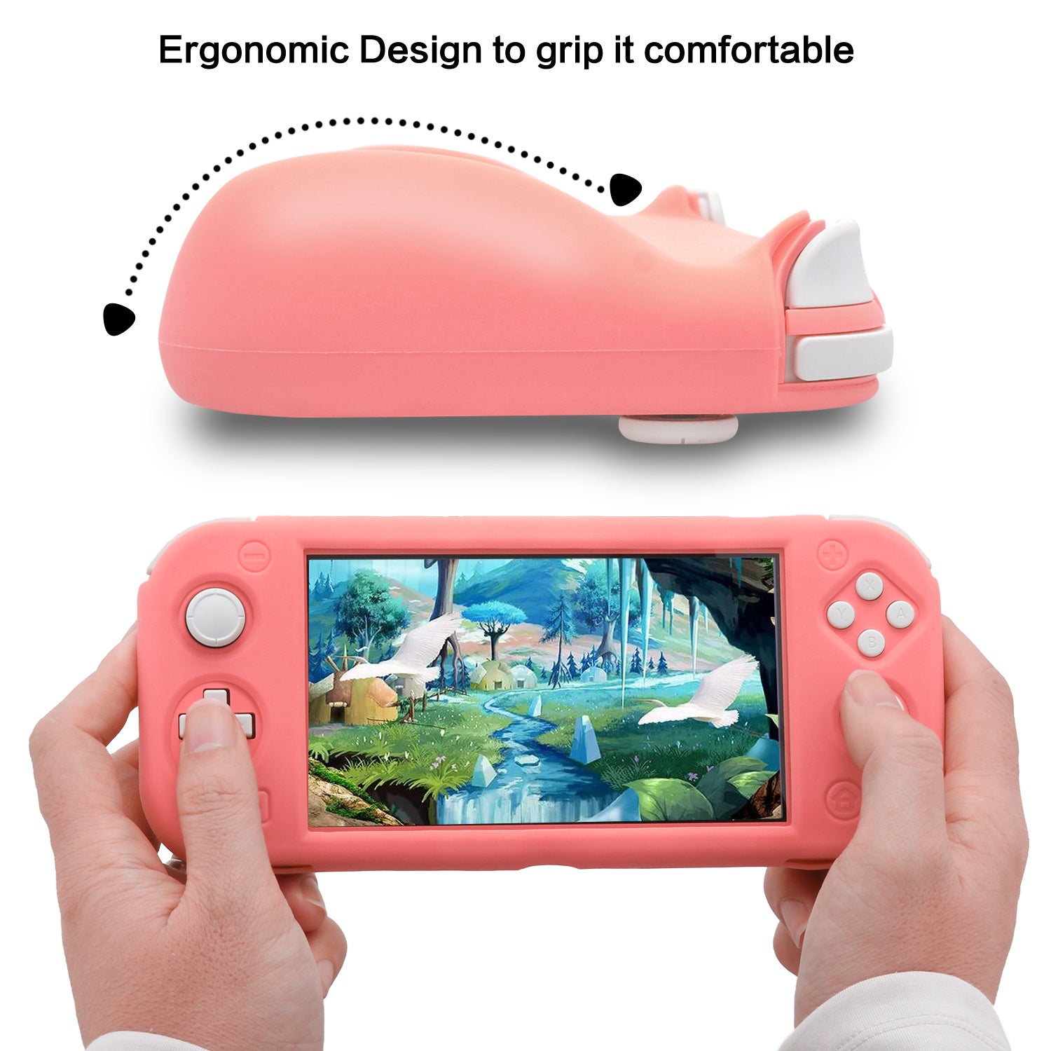 nintendo switch lite grip case