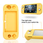 Protective Grip Case for Nintendo Switch Lite, Soft Silicone Case for Nintendo Switch Lite with Tempered Glass Screen Protector and 6 Thumb Grips - ECHZOVE