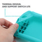 Grip Case for Nintendo Switch Lite, Silicone Case for Nintendo Switch Lite - Turquoise - ECHZOVE