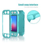 Comfort Grip Case for Nintendo Switch lite, Hard Case for Nintendo Switch lite - Turquoise - ECHZOVE