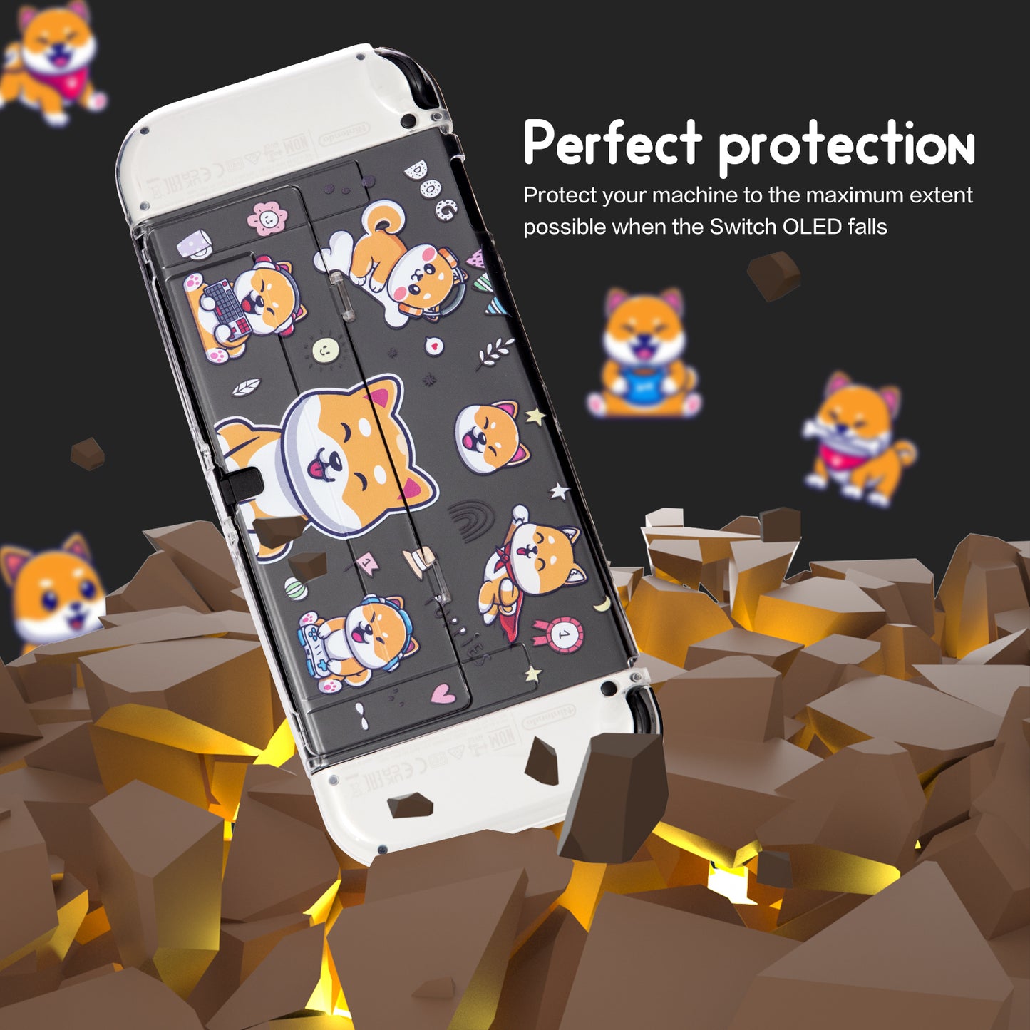 nintendo switch oled hard case