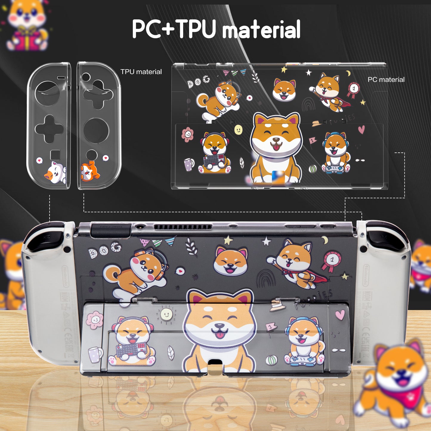 nintendo switch oled protective case