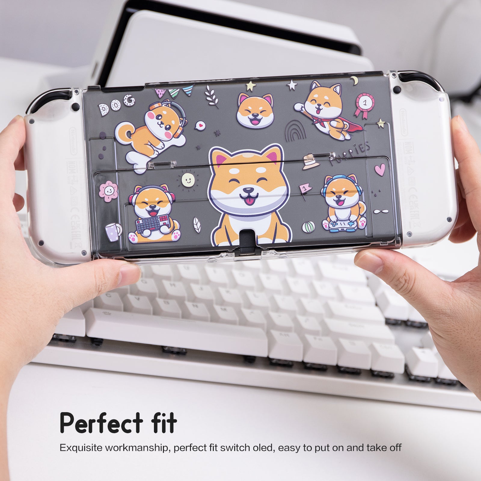 nintendo switch oled protector case