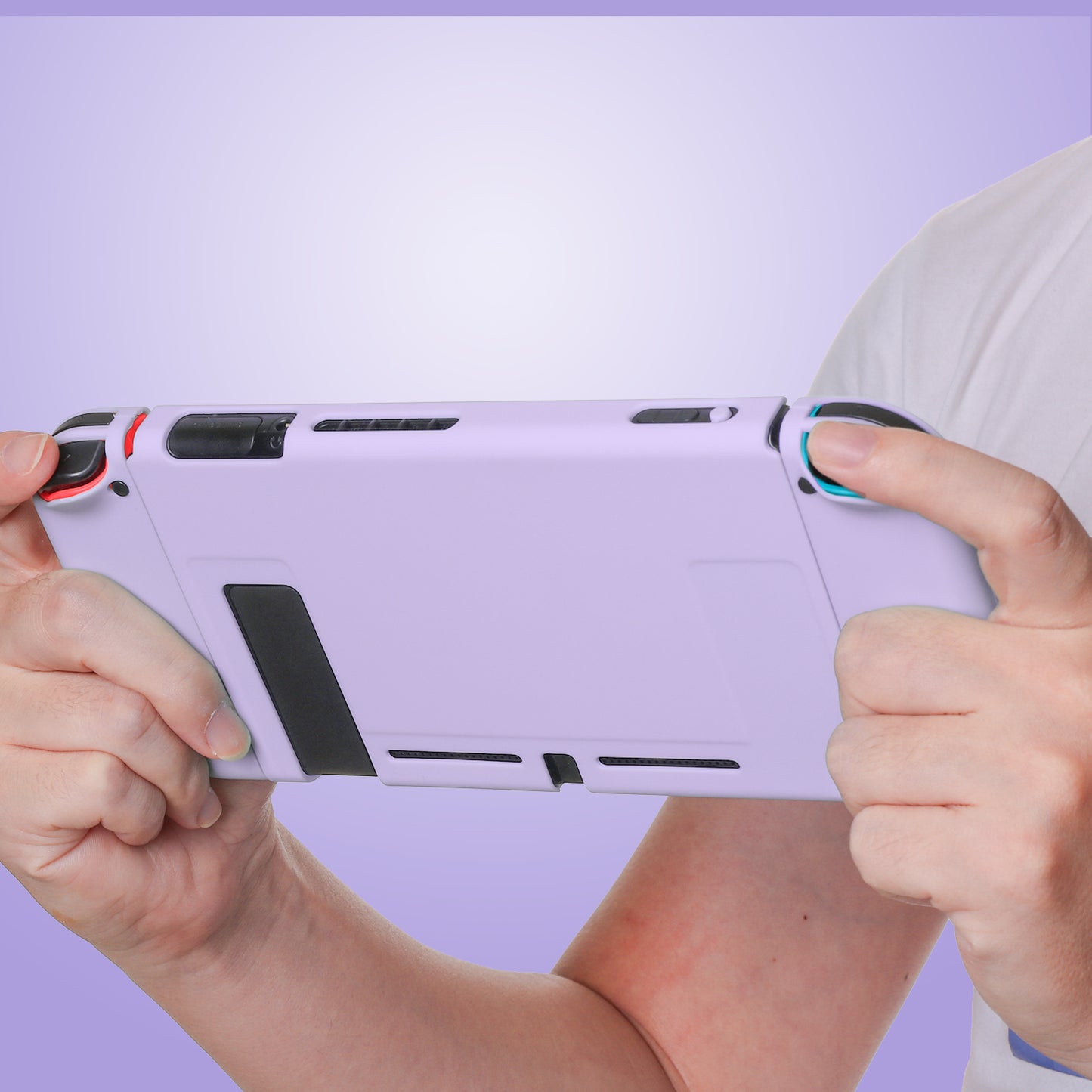 Purple Case for Nintendo Switch, Switch Protective Shell Case Purple - ECHZOVE