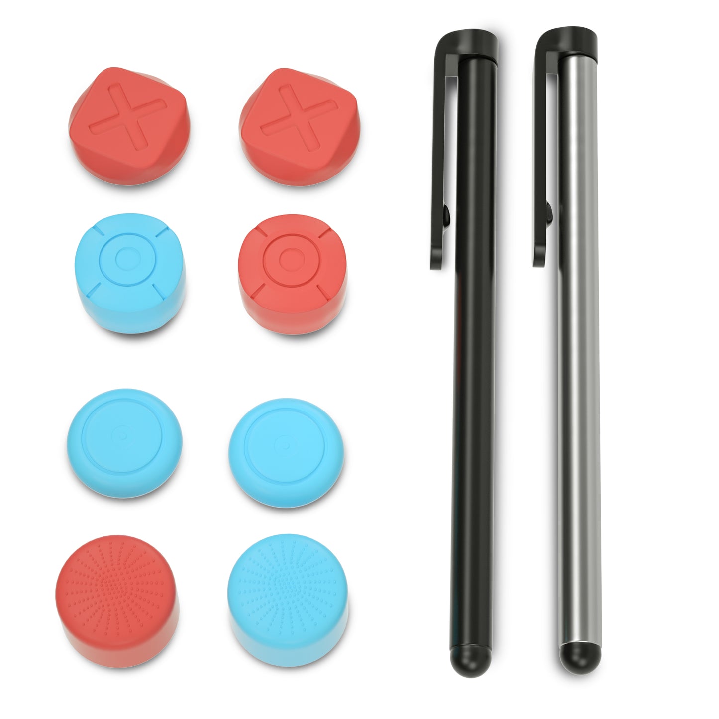 Stylus for Nintendo Switch and 6 Thumb Grips for Nintendo Switch - ECHZOVE