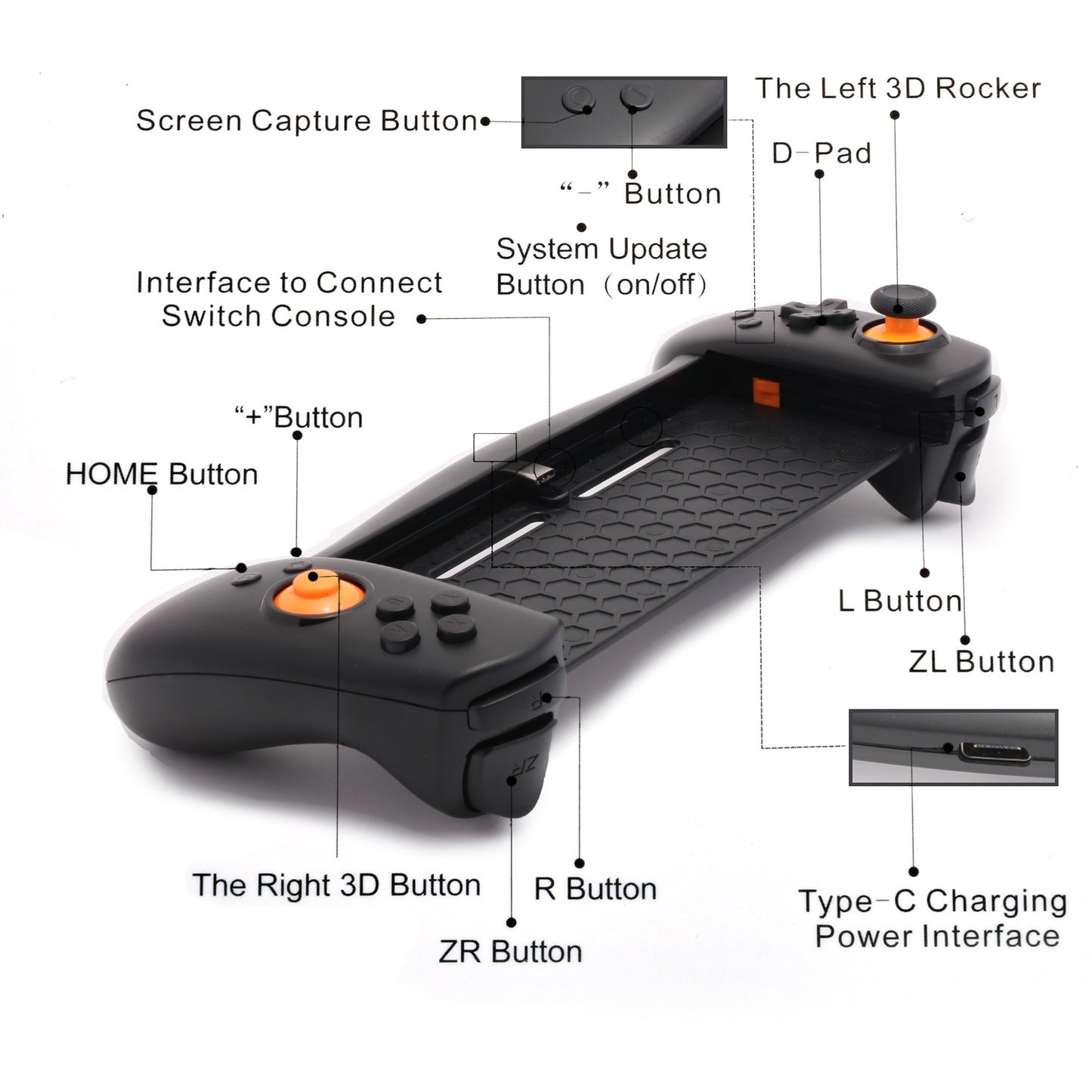 nintendo switch controller grip