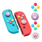 Paw Print Thumb Grip Caps Cover for Nintendo Switch, Button Cap Set for Nintendo Switch Joy-con- BlueWhite - ECHZOVE