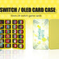 Switch Game Case, Cute Switch Card Case with 24 Slots, Switch Game Card Case Compatible with Nintendo Switch Games