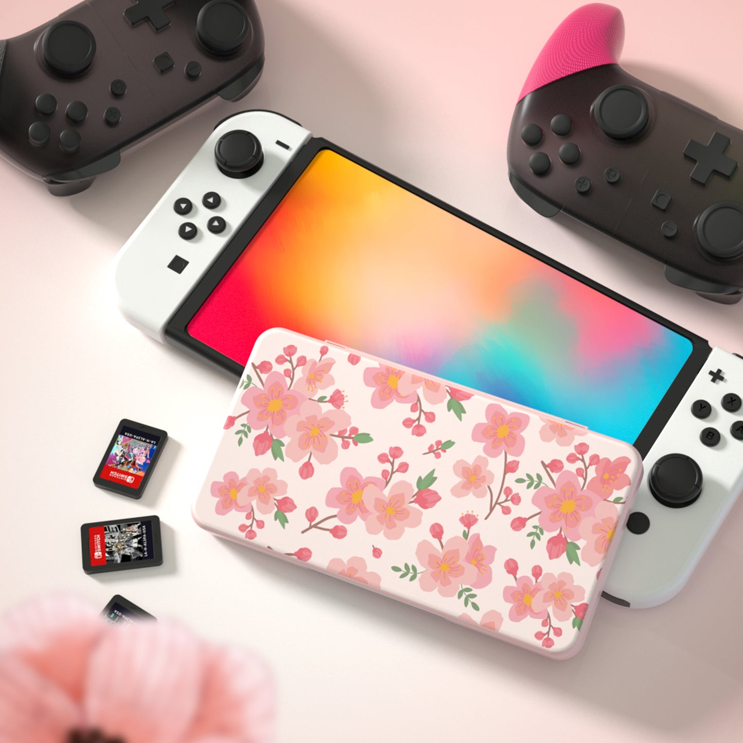 nintendo switch oled game case