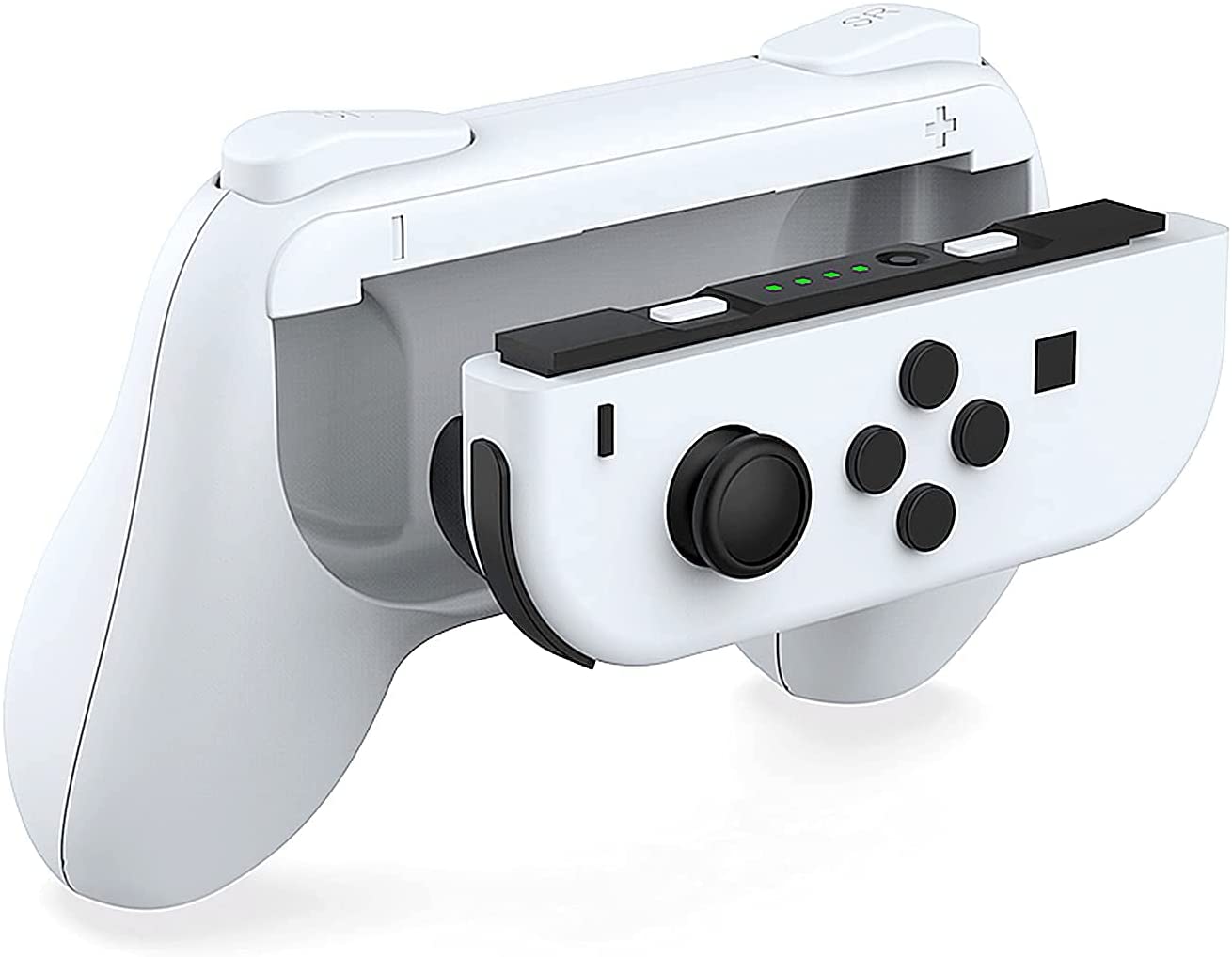 joy con grip white