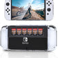 nintendo switch oled case with game holder