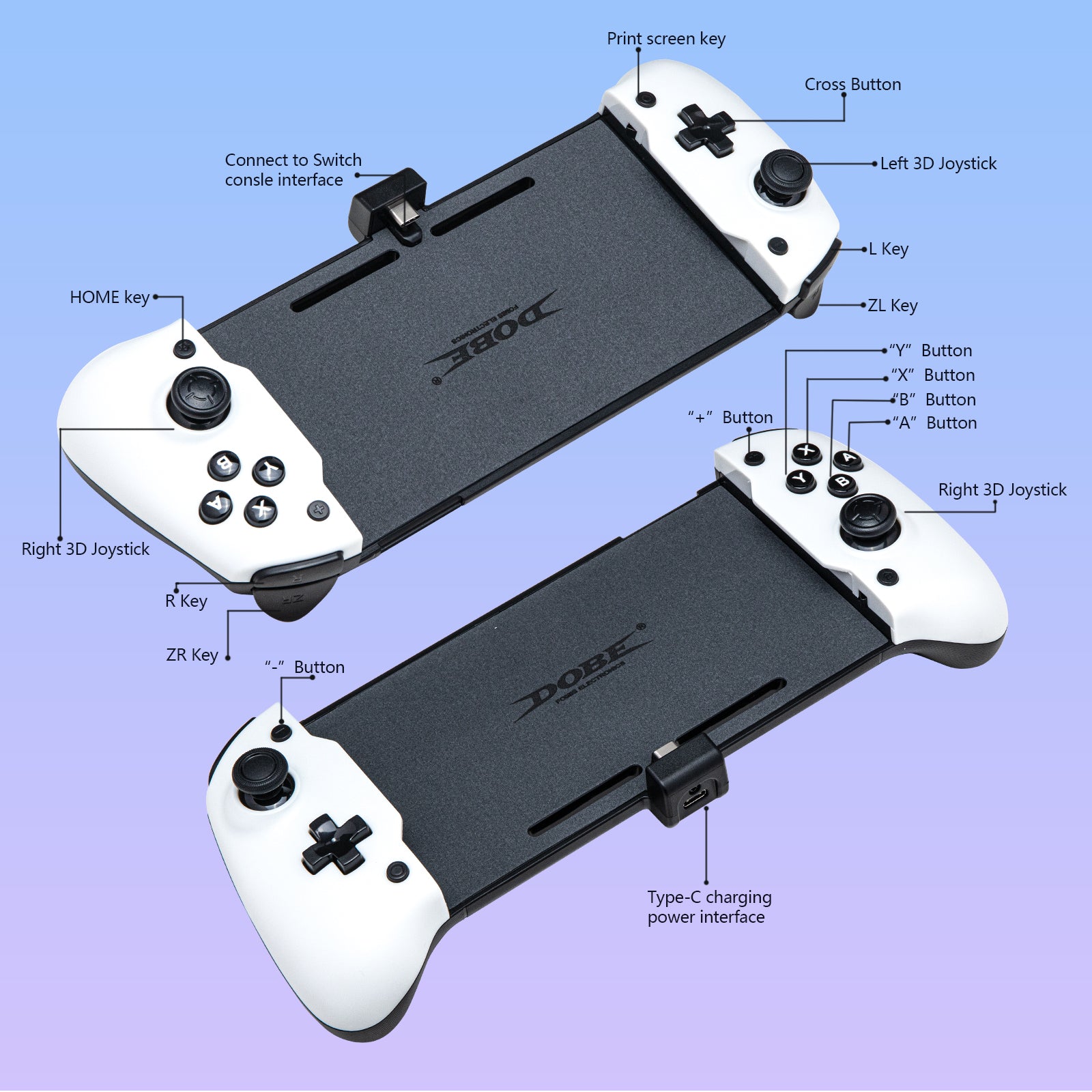 nintendo switch oled controller grip