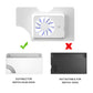 Switch OLED Dock Fan, Cooling Fan for Nintendo Switch OLED, USB Powered - White - ECHZOVE