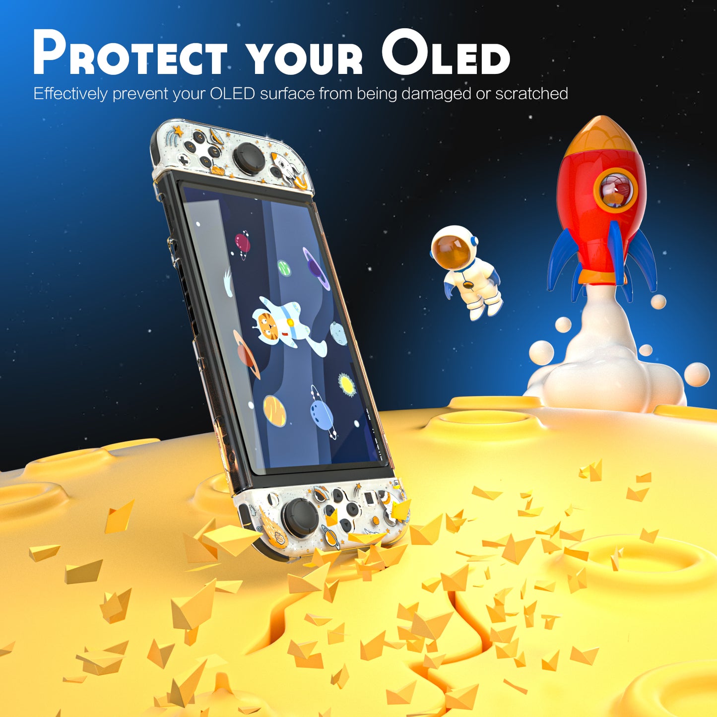 nintendo switch oled shockproof case