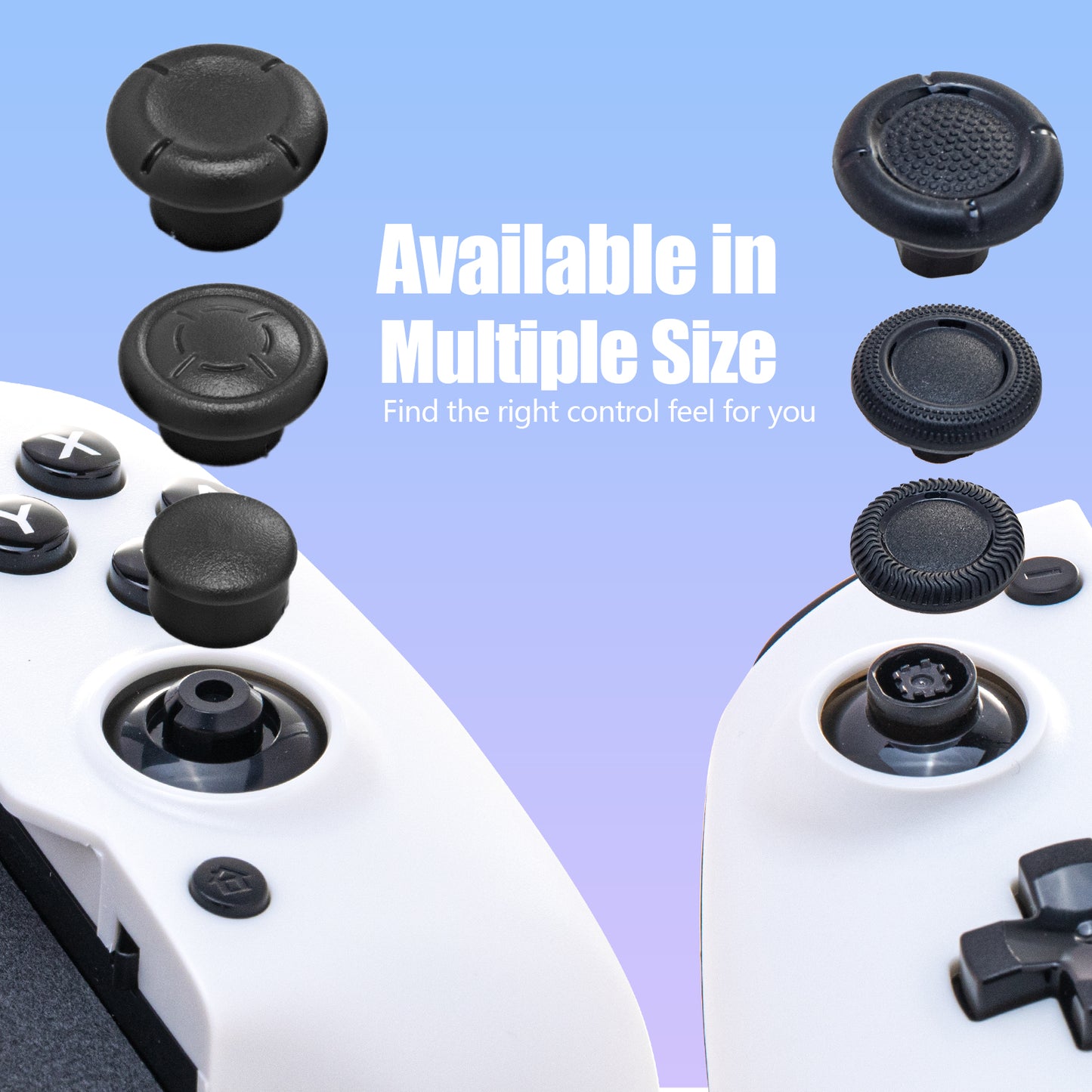 Switch OLED Controller Grip, Wireless Controller Grip Compatible with Switch or Switch OLED White - ECHZOVE