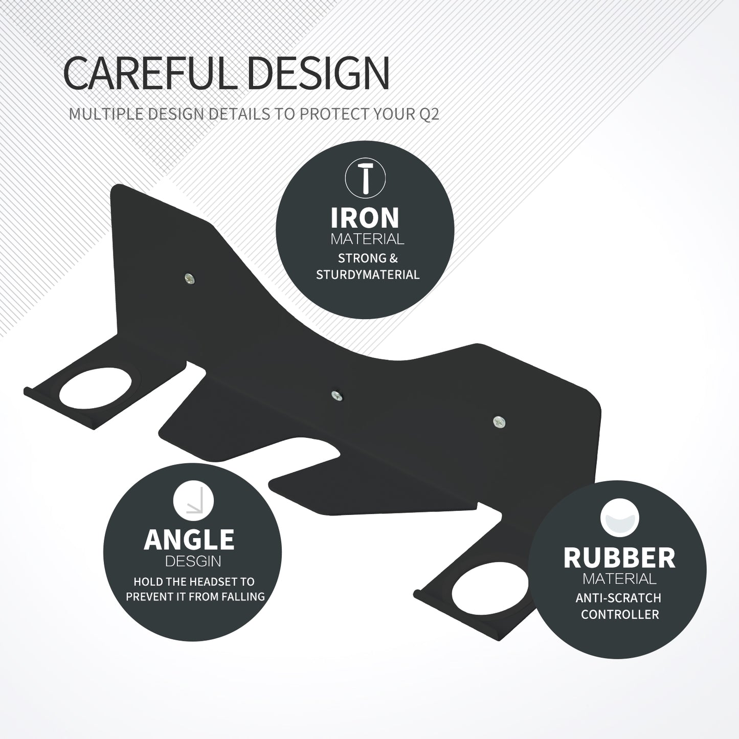 oculus quest 2 wall shelf