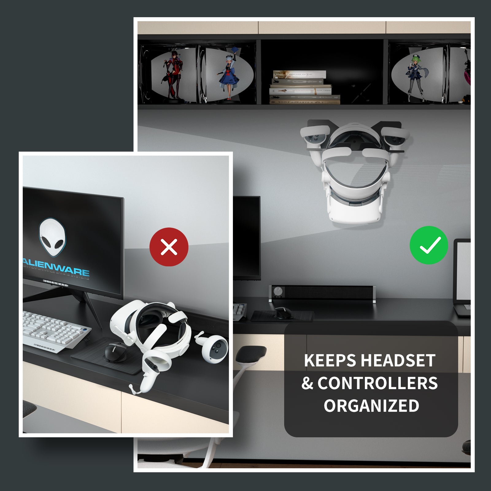 oculus quest 2 wall hanger