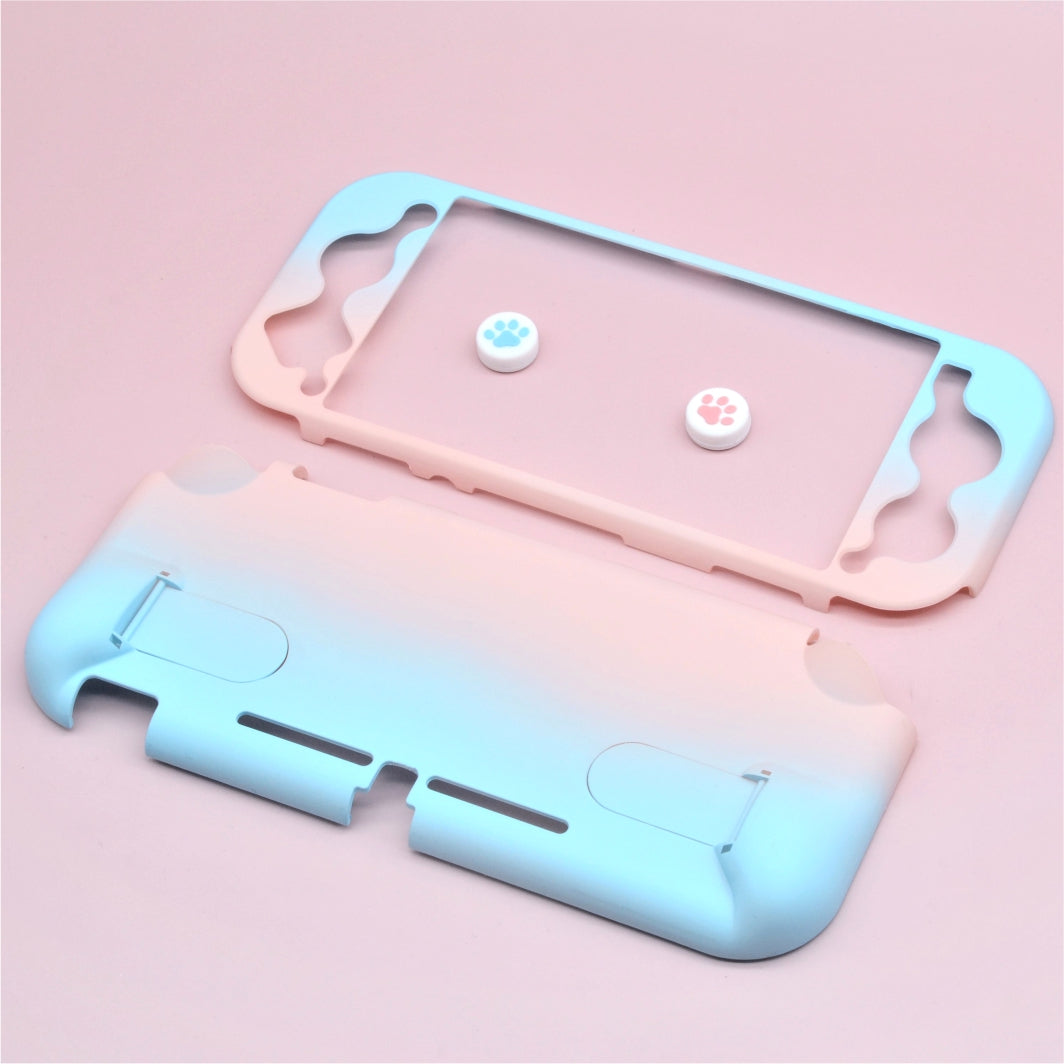 Pink Case for Nintendo Switch lite, Hard Protective Case for Nintendo Switch lite with Stand - ECHZOVE