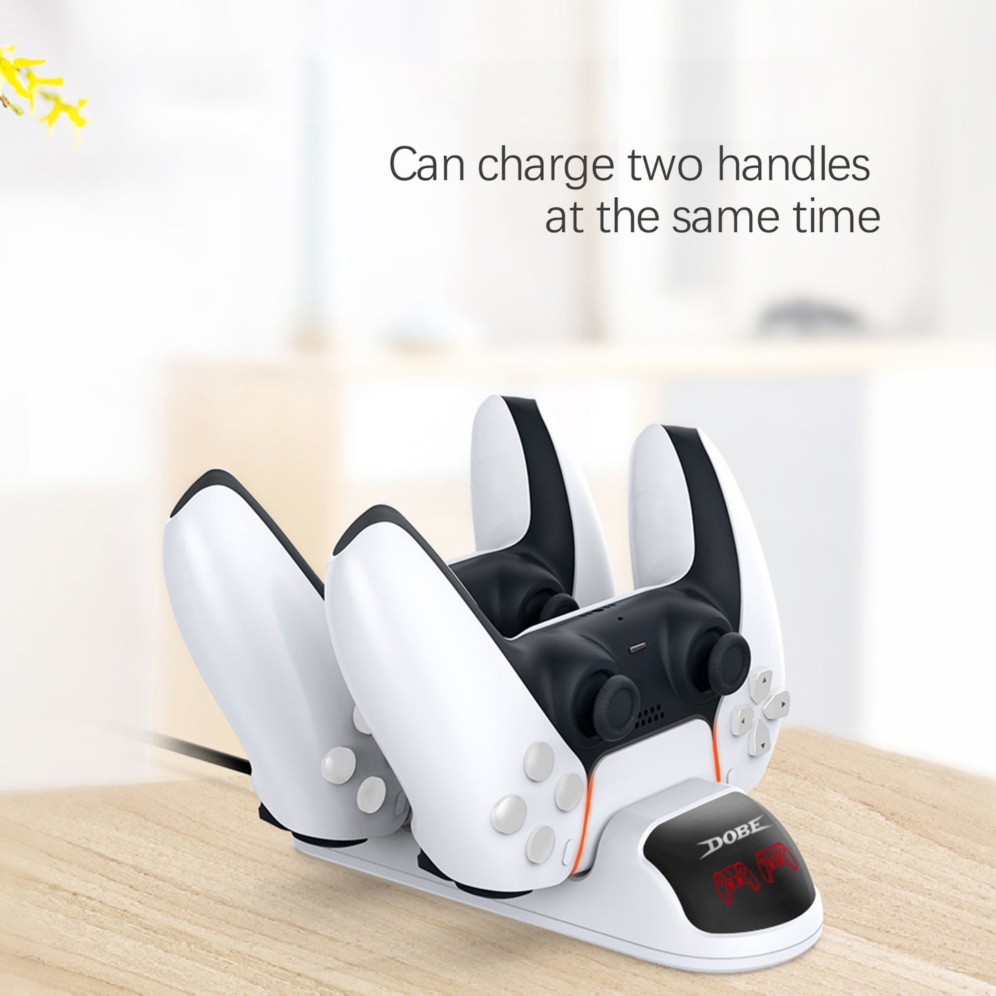 PS5 Controller Charger, PS5 Controller Charger Station, Charging Dock for Playstation 5 Controller - ECHZOVE