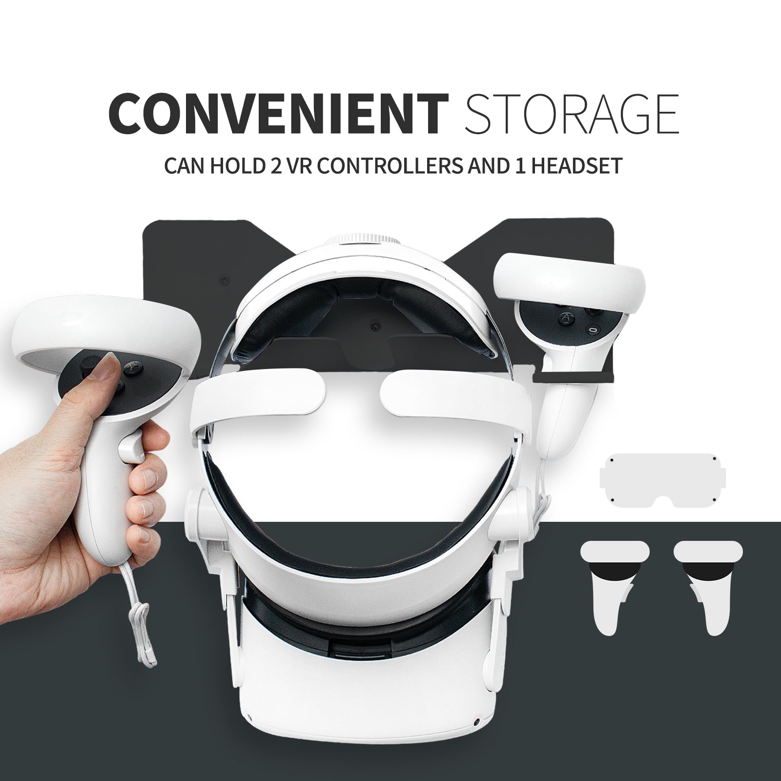 oculus quest 2 wall rack