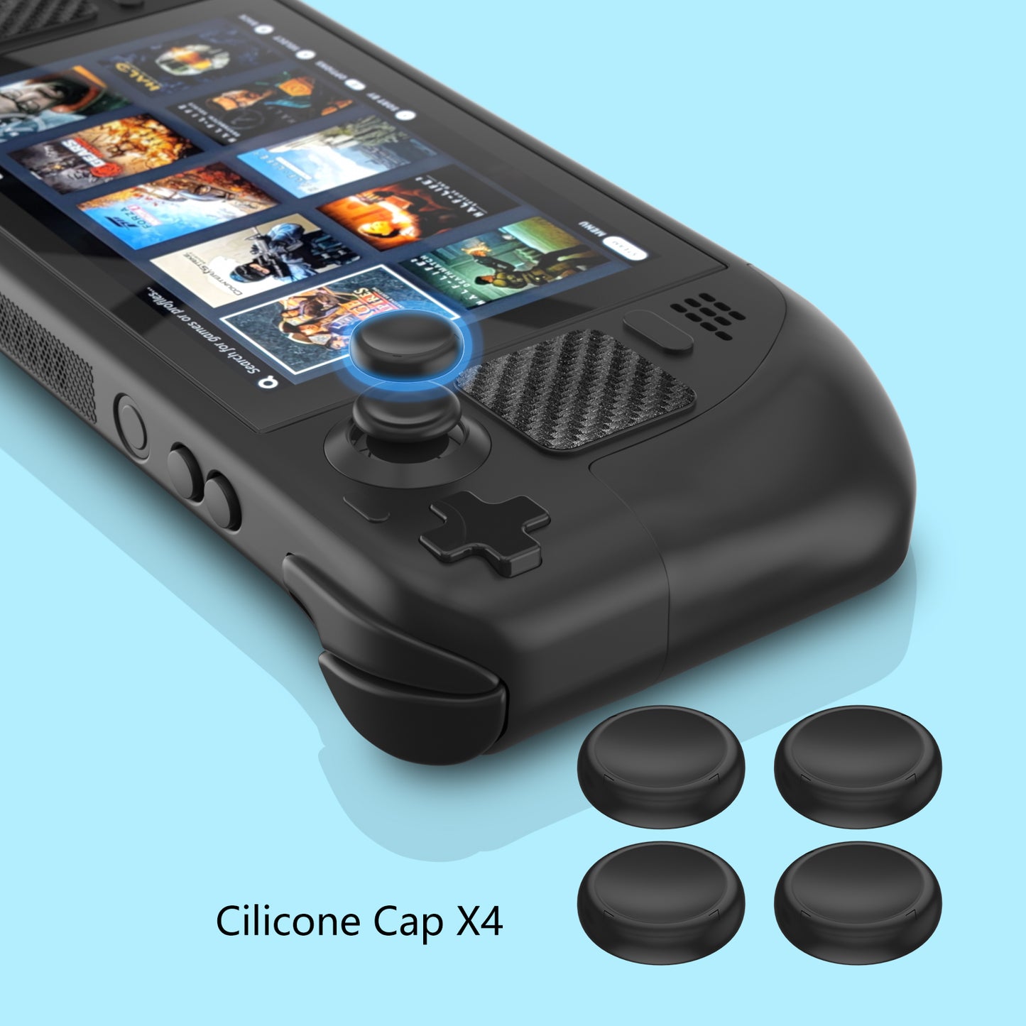 steam deck thumb grips
