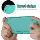 Comfort Grip Case for Nintendo Switch lite, Hard Case for Nintendo Switch lite - Turquoise - ECHZOVE