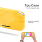 TPU Case for Nintendo Switch Lite, Flexible Soft Protective Cover Case for Nintendo Switch Lite - Yellow - ECHZOVE