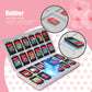 Switch Cartridge Holder, Switch Game Card Case 24, Cute Pink Flower Game Holder Compatible with Switch Games