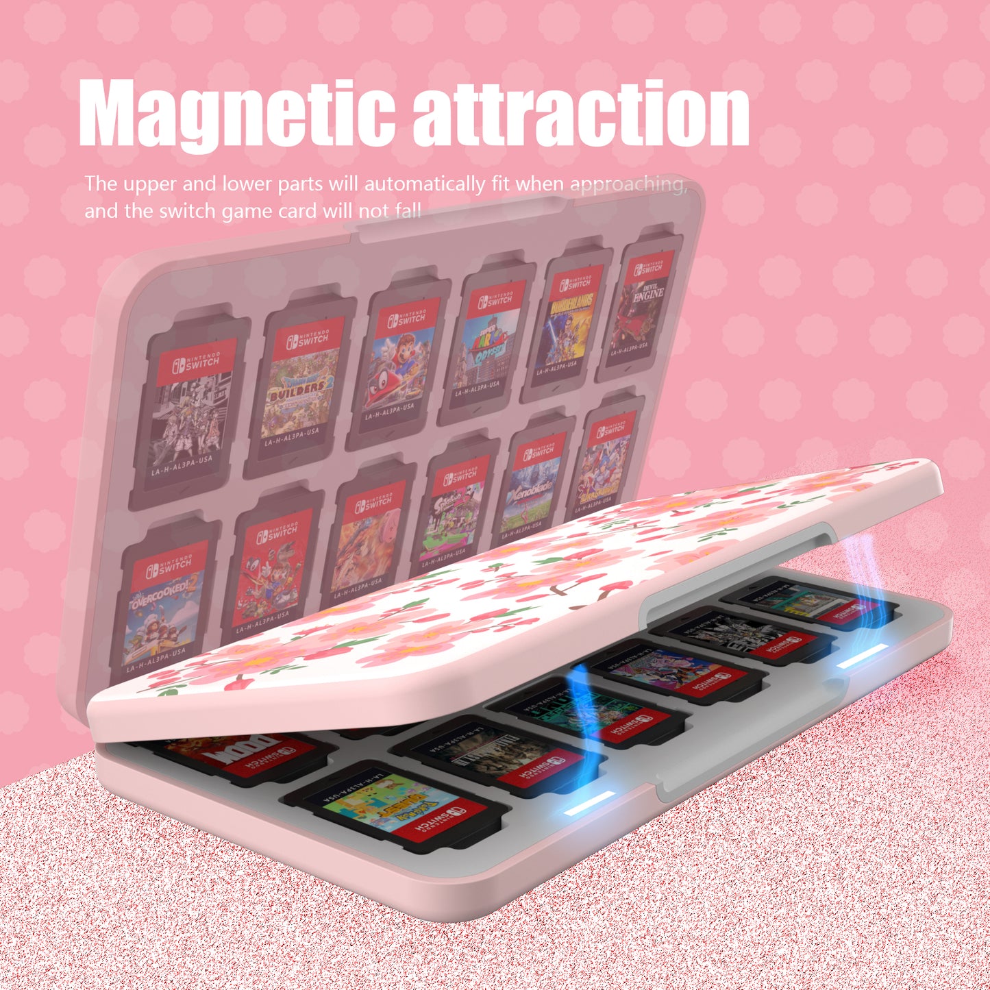 nintendo switch game holder case for girls