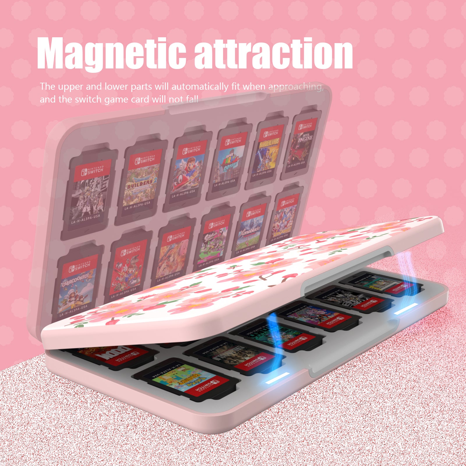 nintendo switch game holder case for girls