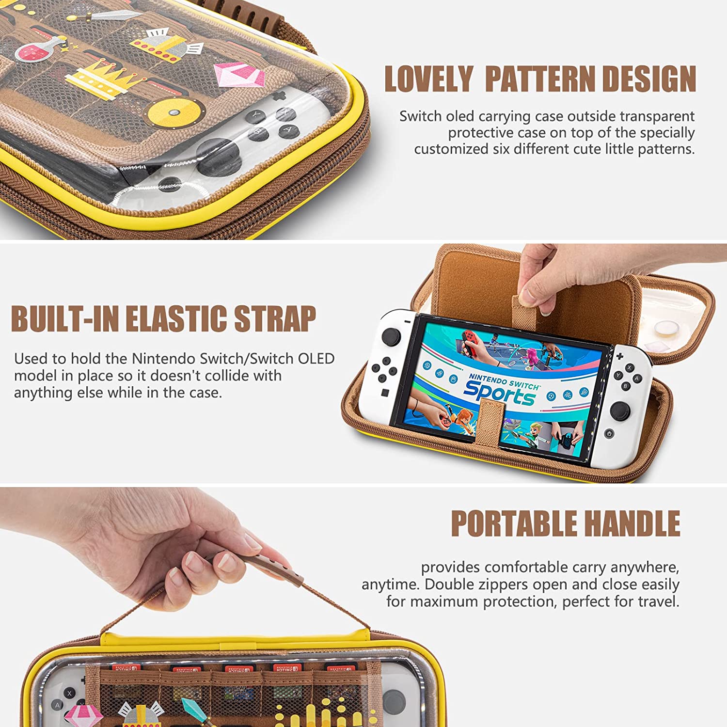 nintendo switch oled travel bag