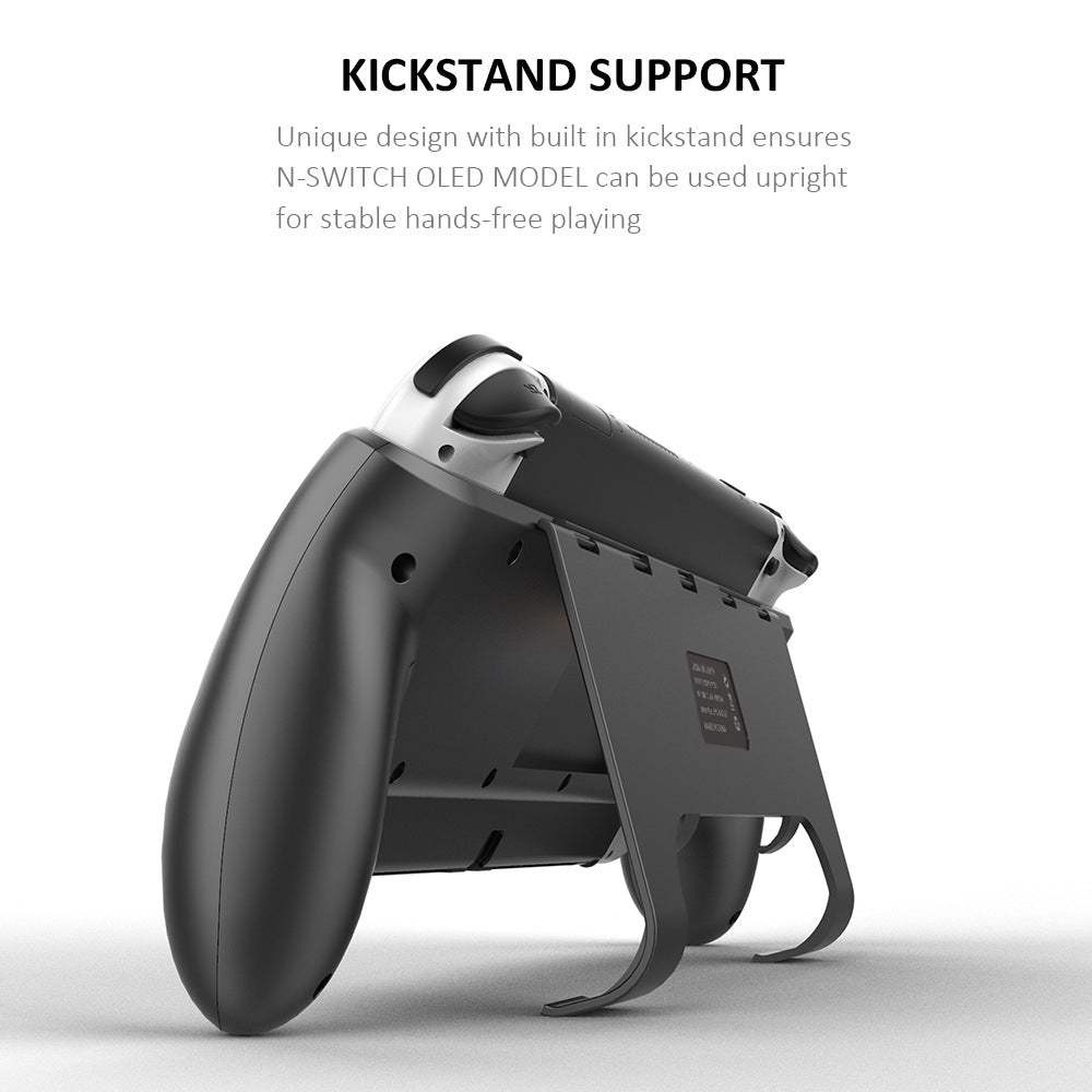 nintendo switch oled grip with stand