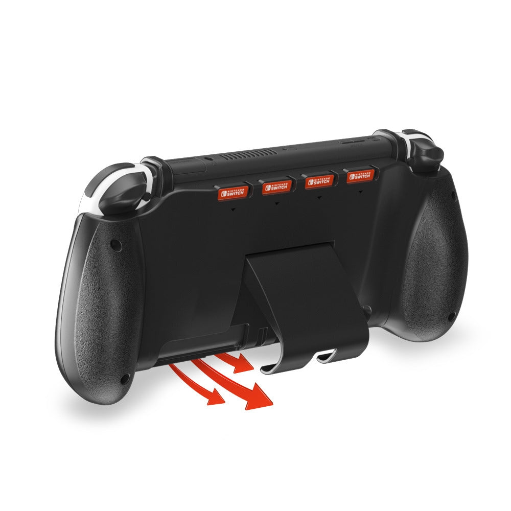 nintendo switch oled grip with kickstand