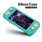Grip Case for Nintendo Switch Lite, Silicone Case for Nintendo Switch Lite - Turquoise - ECHZOVE