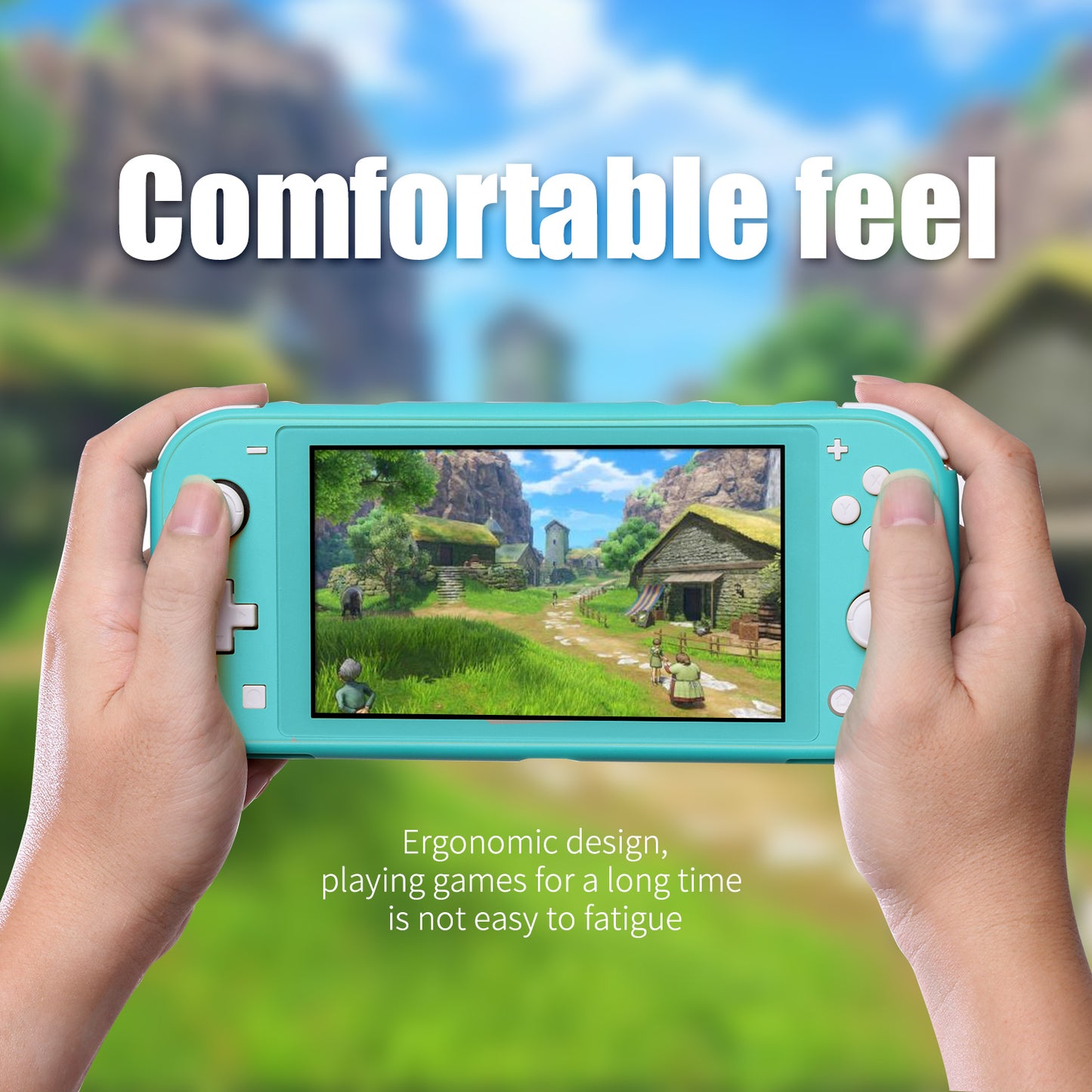 TPU Cover Case for Nintendo Switch lite, Protective Cover Case for Switch lite - ECHZOVE