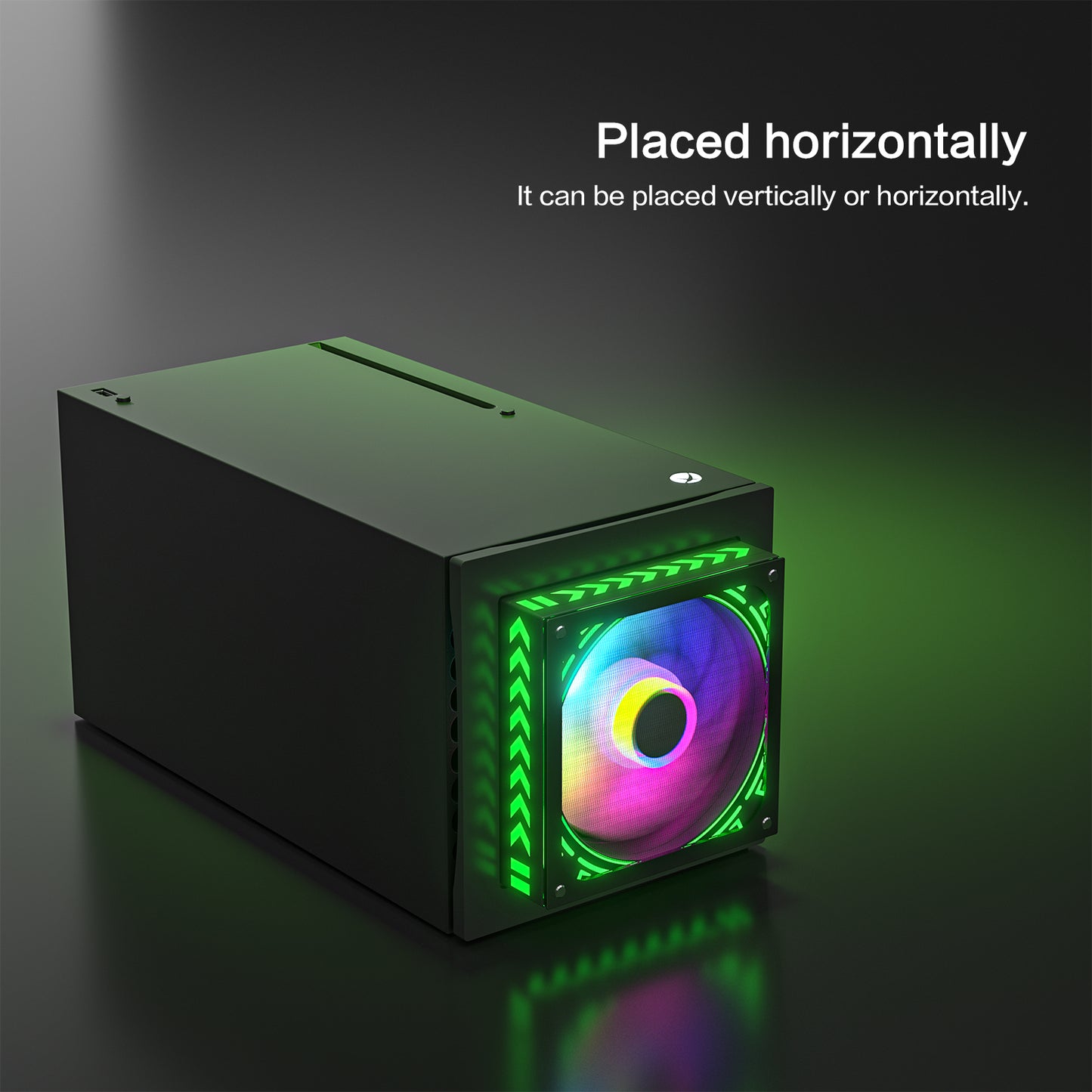 Xbox Series X LED Fan, Cooling Fan for Xbox Series X with LED RGB Light, USB Powered and Remote Control or App Control, Various Colorful LED Lights, Low Noise, Xbox Series X Accessories